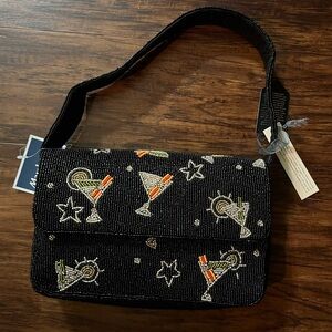 VIRAL MARSHALLS MARTINI BEADED BAG